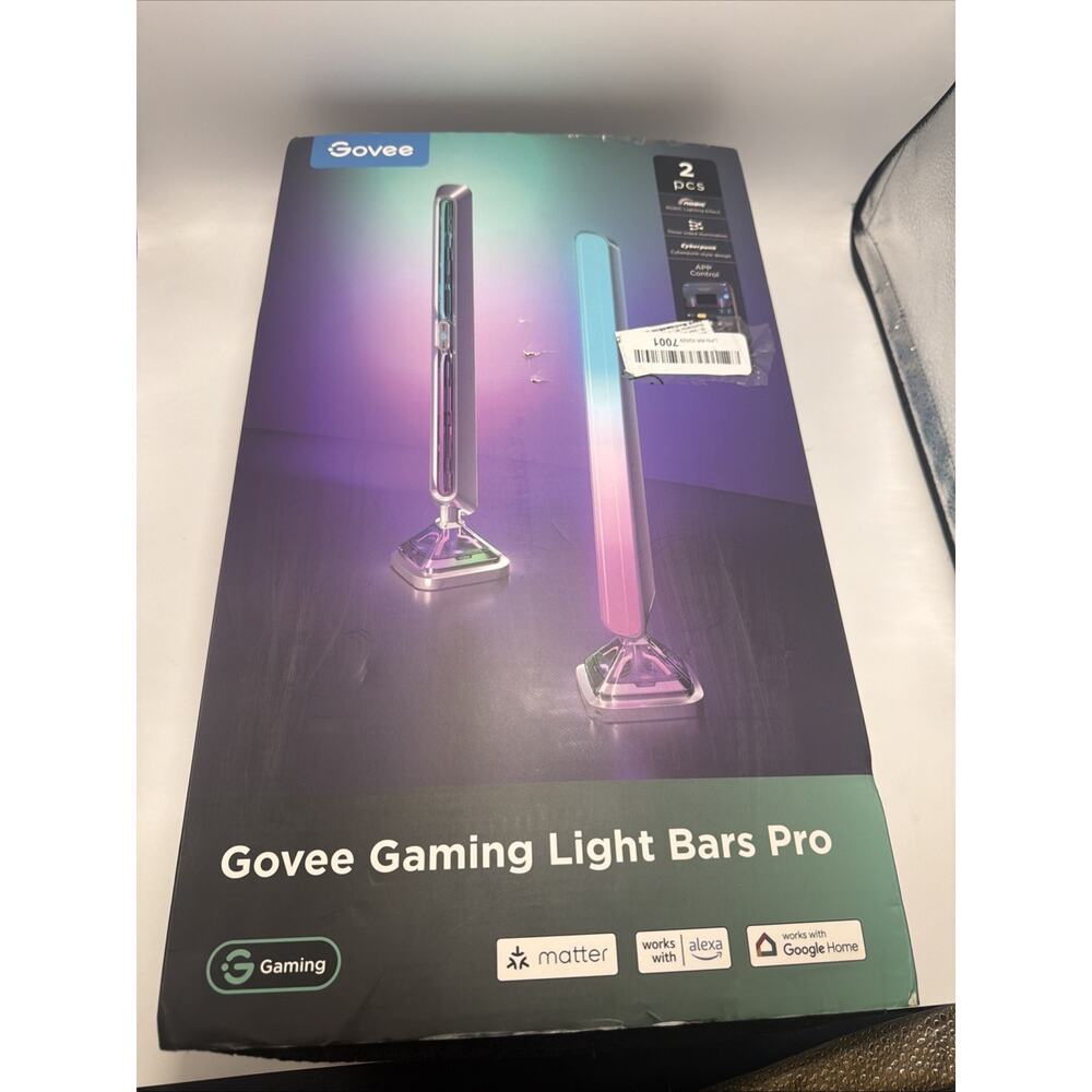 Govee Gaming Light Bars Pro, Upgraded 16-Inch Smart Triple-Sided